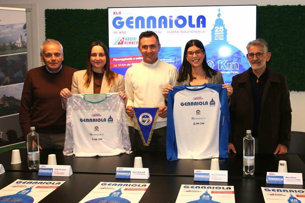 In Umbria ecco la "Gennaiola": si corre sui 10 km a Santa Maria degli Angeli (PG)