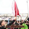 Salernitana, i festeggiamenti dei calciatori sotto la Curva Sud Siberiano [VIDEO]