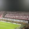 La nota della curva Sud per spiegare la stupenda scenografia di ieri. Applausi da tifosi rivali