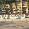 Piazza divisa sullo striscione esposto all'Arechi: Liguorì si, Liguori no?