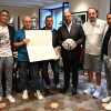 La Salernitana ringrazia Norcia per l'ospitalità 
