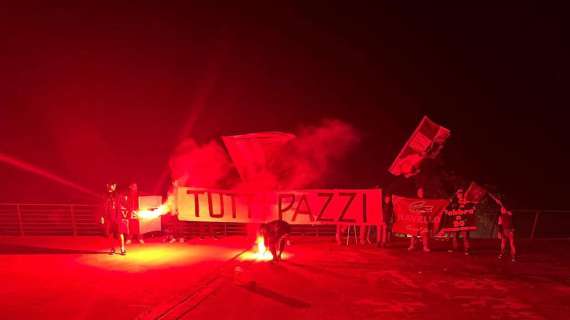 Salernitana, Ravello si colora di granata e festeggia la salvezza