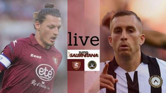 LIVE TS - la Salernitana sfida l'Udinese. Segui la diretta testuale del match su TuttoSalernitana.com