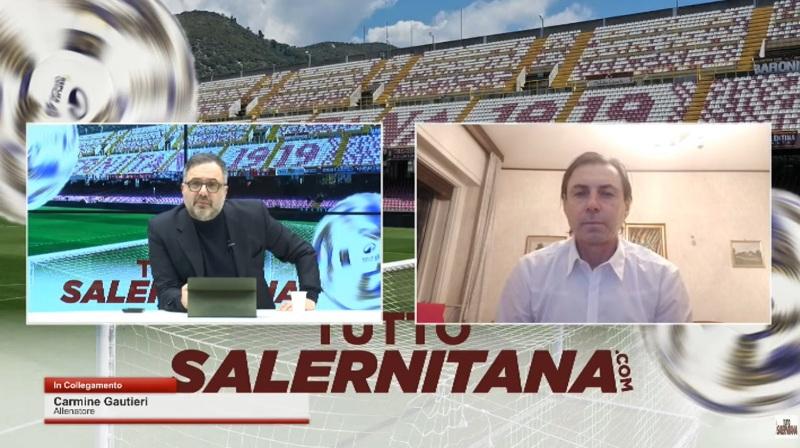 "Tuttosalernitana": a Sei TV intervento di mister Carmine Gautieri [VIDEO]