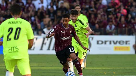 Salernitana, gol a parte Tello continua a crescere