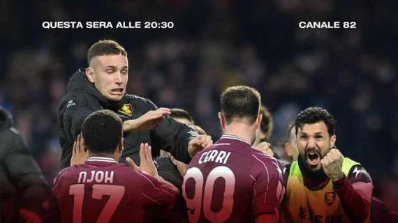 Stasera alle 20:30 nuovo appuntamento con "TuttoSalernitana". Novità di mercato e sul futuro societario