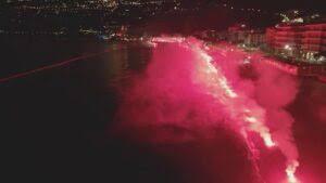 Maiori si colora di granata. In provincia batte forte il cuore per la Salernitana