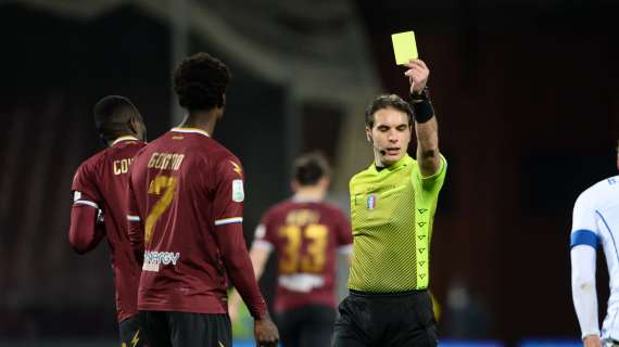 Juventus-Salernitana, la scheda dell'arbitro Santoro: vittoria per i granata nell'unico precedente