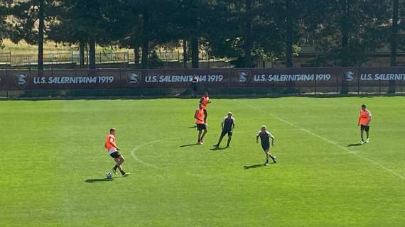 Salernitana, Soriano e Reine-Adelaide lavorano sempre a parte: domani la seduta di rifinitura