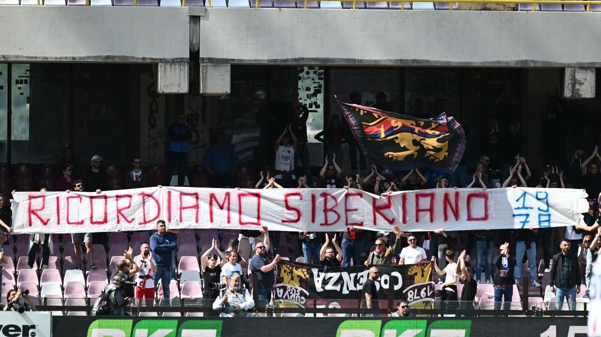 Salernitana-Cosenza, accesso limitato per i tifosi ospiti