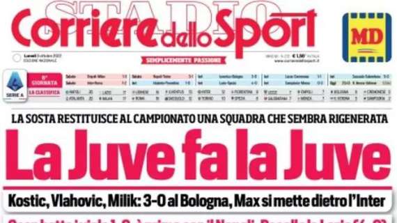  Il Corriere dello Sport  - La Juve fa la Juve