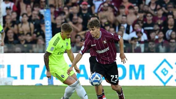 Salernitana, per i tifosi è Amatucci il migliore in campo contro il Palermo