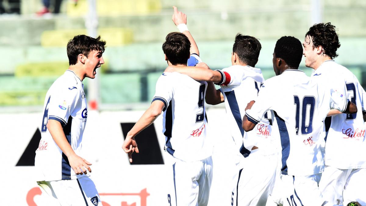Primavera, l'Empoli cala il poker a Giffoni e festeggia la promozione 