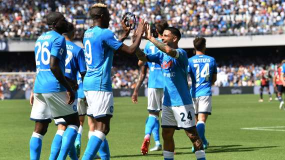 Serie A, il Napoli chiude con una vittoria, sconfitto lo Spezia: la classifica