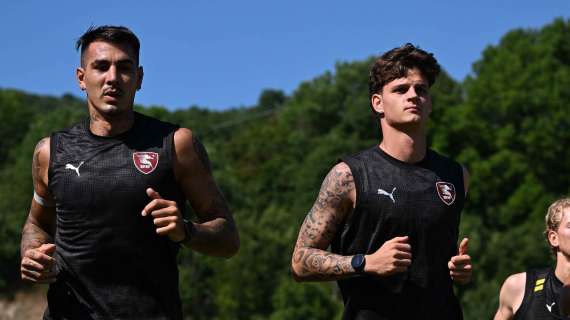 Salernitana, le foto della seconda giornata del ritiro di Cascia