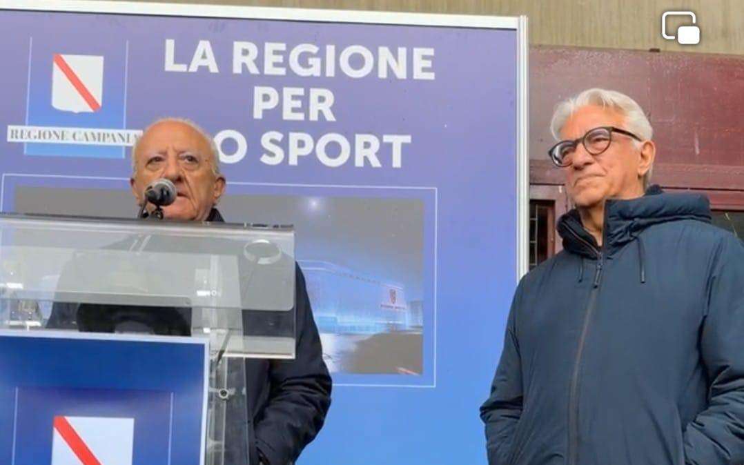 De Luca: "Settori coperti, anello unico, attività: ecco il progetto definitivo per il nuovo Arechi"