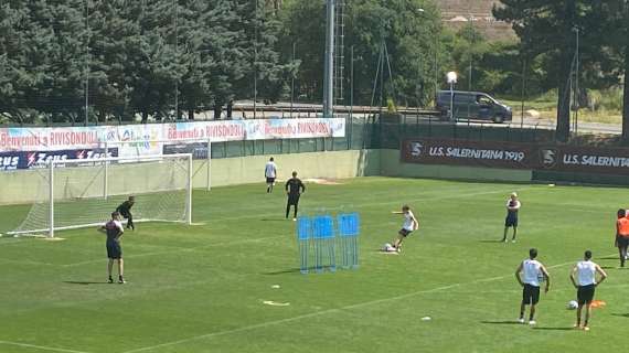 Salernitana, il programma degli allenamenti degli ultimi tre giorni a Rivisondoli