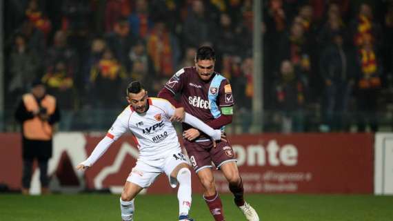 SALERNITANA: le ultime dall'infermeria