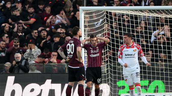 Salernitana, terzo errore stagionale dal dischetto: eguagliata la stagione della promozione