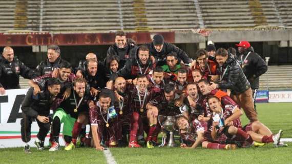 [VIDEO] SALERNITANA: tre anni fa la vittoria della Coppa Italia di Lega Pro