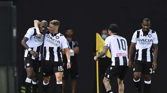 Udinese, già nove i punti raccolti nelle sfide con le "matricole"