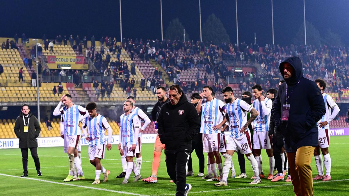 Salernitana, stesso copione nei due big-match