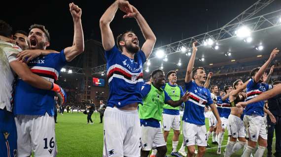 Futuro appeso ad un filo, la Sampdoria batte la Salernitana che ora è nei guai