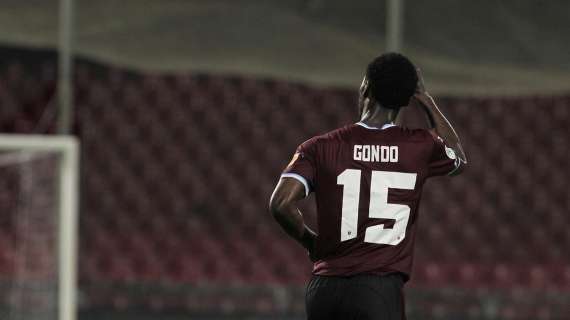 SALERNITANA: ufficiale Gondo, un altro anno in granata