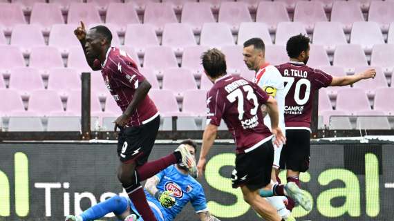 Salernitana, si sblocca l'attacco: Simy capocannoniere
