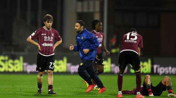 Salernitana, classifica intatta ma una gara in meno da giocare