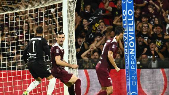 Salernitana le pedine al posto giusto: il portiere para, il centrocampo assiste e l'attacco segna
