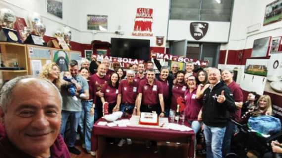 Il club Mai Sola festeggia i 10 anni di attività: "In A o in D sempre al fianco dei granata"