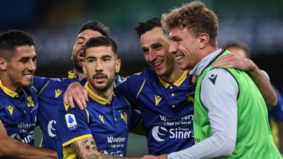 Il Verona batte la Roma: la Salernitana è ultima in classifica, da sola, a zero punti