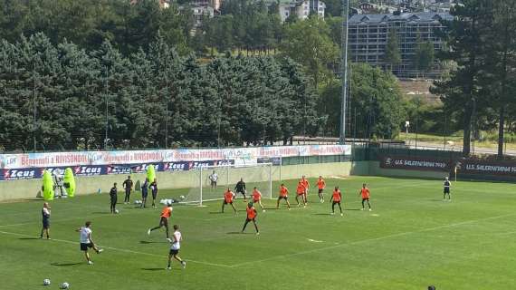 Salernitana, si lavora sulla fase difensiva