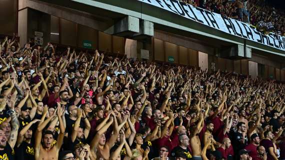 Salernitana-Pisa, il dato aggiornato della prevendita alle 20: tutti all'Arechi!