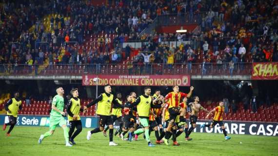 SERIE B - Benevento torna in A a 7 gare dalla fine: l'albo d'oro completo