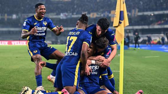 Serie A, il Verona batte il Sassuolo, granata a -9 dalla salvezza: la classifica