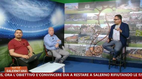 "Tuttosalernitana": a Sud TV interventi di Nalini e Menichini [VIDEO]