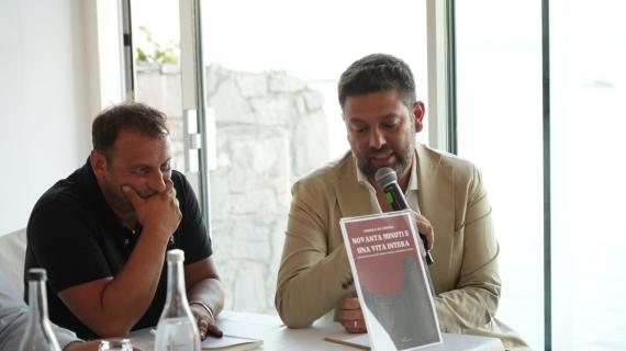 Presentato il libro "Novanta minuti e una vita intera": la storia della Salernitana e il ricordo di Soglia