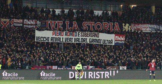 TIFOSI: a Cosenza uno spot per il calcio