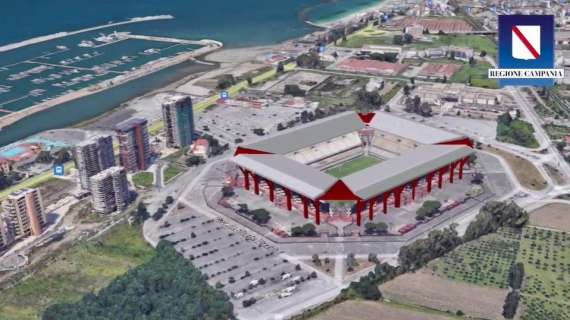 Elezioni vicine, stadio al centro dell'attenzione: De Luca presenta una prima bozza di progetto per l'Arechi