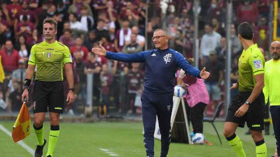 Empoli, Andreazzoli: "Salernitana? Penso all'Inter. L'infrasettimanale certe colte disturba ma in questo caso sono contento"