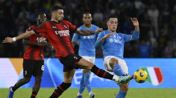 Serie A, pari tra Napoli e Milan: la classifica aggiornata