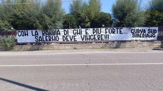 La Città - Salernitana, la carica ultras