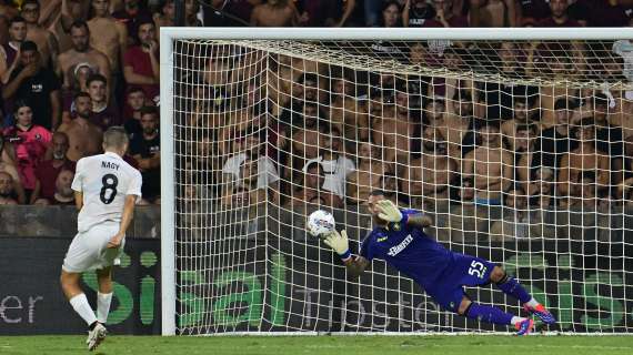 La partita del portiere: Sepe tiene a galla la Salernitana fino al 95'