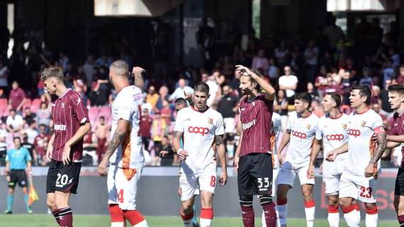 Salernitana: lo 0-0 casalingo mancava da oltre tre anni