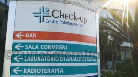 FOTONOTIZIA - Secondo giorno di visite mediche al Check-Up: c'è anche Gigliotti