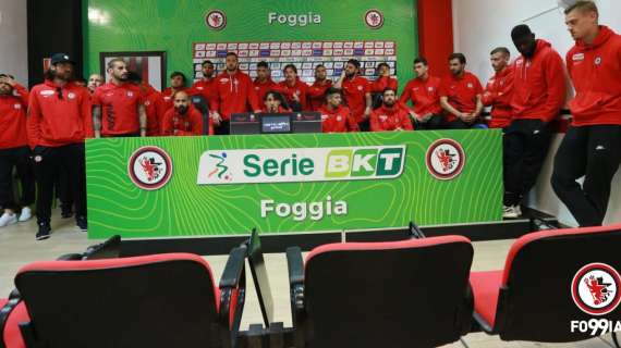 FOGGIA - La squadra chiama a rapporto la squadra: "Sosteneteci contro la Salernitana" [VIDEO]