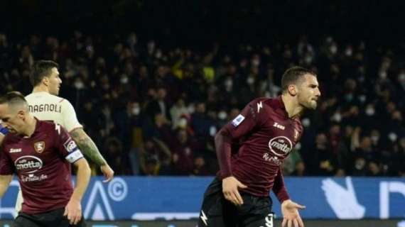 Salernitana-Milan, la cronaca del match