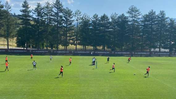 Salernitana, oggi ultimo allenamento a Rivisondoli